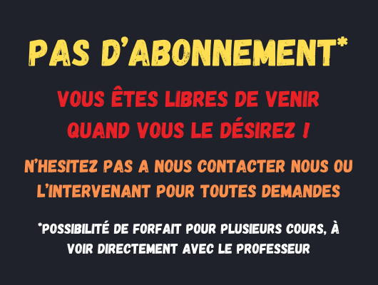 pas d'abonnement