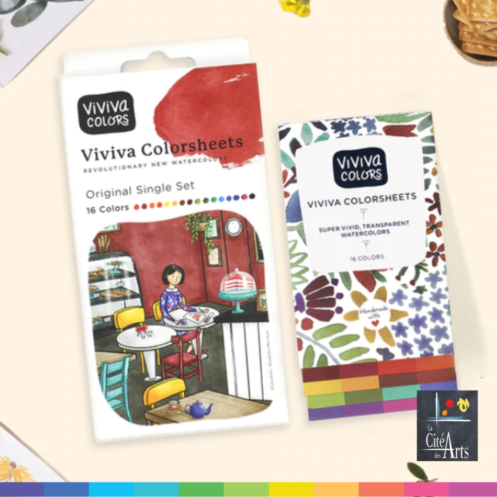 Aquarelle Papier Vivia Colors