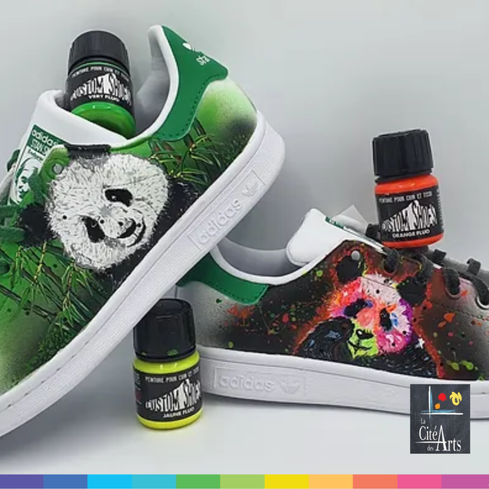 Peinture sur cuire Custom Shoes