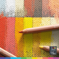 Pastel pencil caran d'ache